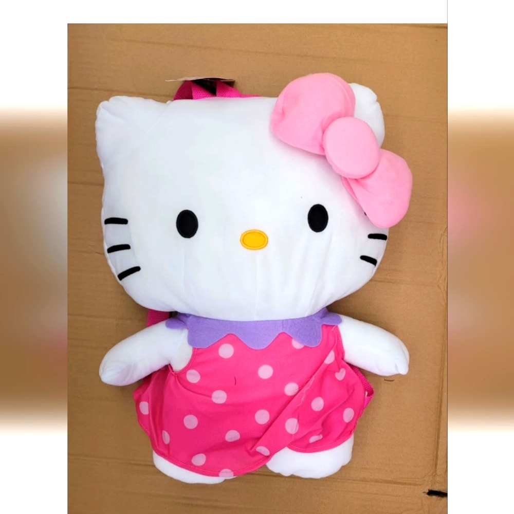 New Hello Kitty Plush Backpack